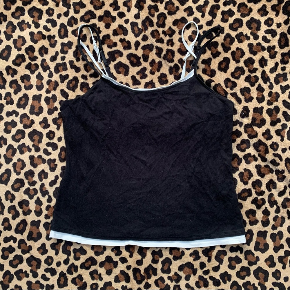 Lady Foot Locker y2k vintage layered cami tank top